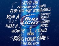 Pearlfisher Partners With Bud Light to Create New Bottle to Celebrate Super Bowl XLIX