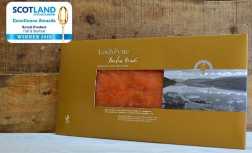 Seafood Supplier Scoops Top Scottish Award