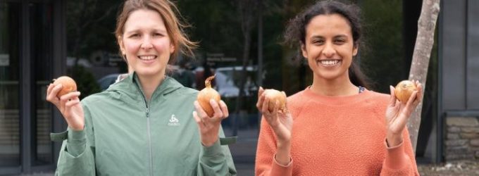 Scottish start-up aims to peel back plastic use with onion skin packaging